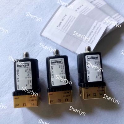 00125329 Burkert Solenoid Valve 6014 Series Normally Closed, Brass Valve Body 32 * 32, 0~16 Bar