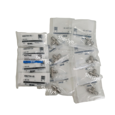 Raccord SMC en acier inoxydable KQG2T04-01S, tube de 4MM, 4E2-2FD/KQ2AA34