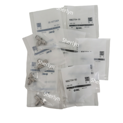 Raccord SMC en acier inoxydable KQG2T04-01S, tube de 4MM, 4E2-2FD/KQ2AA34