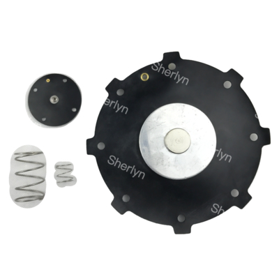 BFEC DMF-Z-76S DMF-Y-76S 3 pouces diaphragme en caoutchouc de soupape à jet de pulsations à angle droit