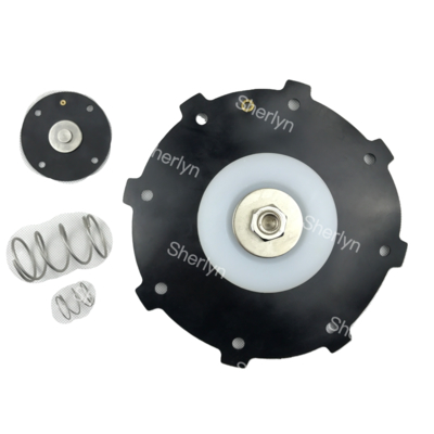 BFEC DMF-Z-76S DMF-Y-76S 3 pouces diaphragme en caoutchouc de soupape à jet de pulsations à angle droit