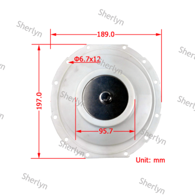 Norgren 3''pouces 8296900.8171 8297900.8171 Pulse Valve 1271526 Kit de diaphragme