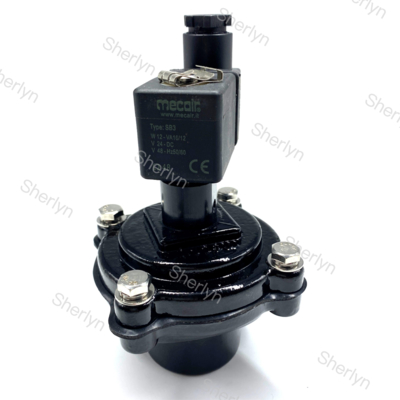 Valve à impulsion Mecair VNP208 1 pouce Ventilateur à impulsion à angle droit