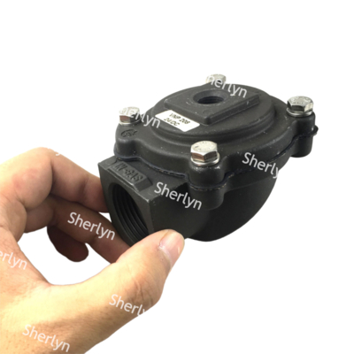 Vanne à impulsion pneumatique à angle droit Mecair 1 pouce VEM208, vanne de dépoussiérage