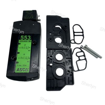 Double bobine SCG553A002MS ASCO Électrovanne 3/2 voies Série 553