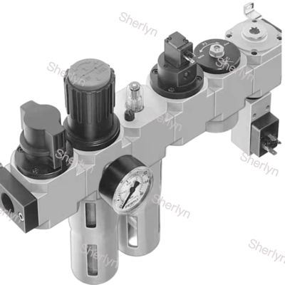 LF-1/4-D-MINI-A 159617 FESTO Filtre en alliage de zinc 40 μ m Vidange entièrement automatique 0,5-12 bar