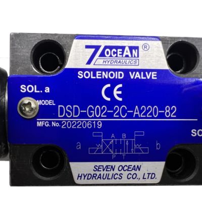 7ocean DSD-G02-2C-A220-82 Électrovanne pneumatique Électrovanne hydraulique