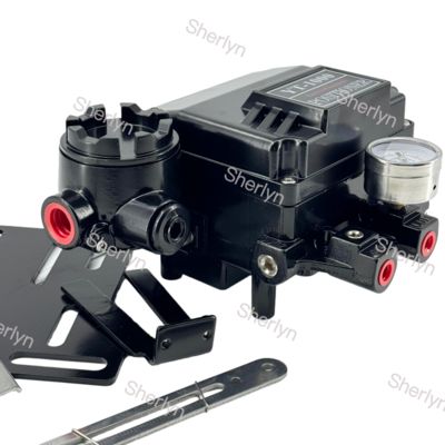 Positionneur de vanne pneumatique à course droite YT-1000L, antidéflagrant, intelligent avec retour d'information