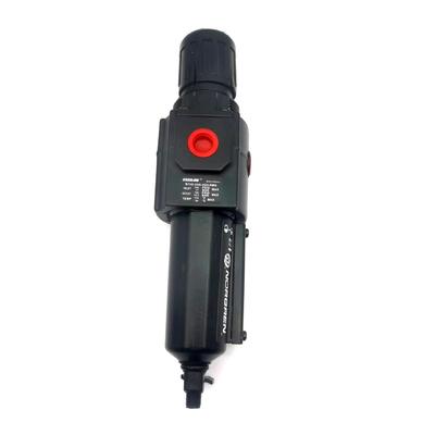 B74G-4AK-QP2-RMG Filtre-régulateur-lubrificateur pneumatique à air comprimé Norgren Excelon Filtre/régulateur 1/2 PTF 0,3-10 Bar 40µm Purge manuelle Avec manomètre