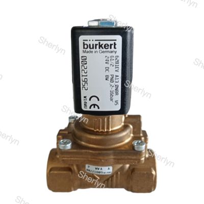 BURKERT Électrovanne 00322520 G3/8 Corps en laiton DC24V