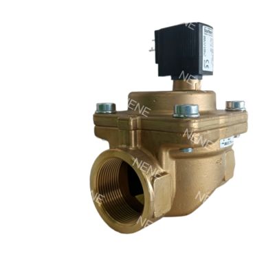 Électrovanne Burkert 6281 00221845 G1/2 2/2 Normalement Fermée Trou d'écoulement 13.0 Joint NBR Corps en laiton AC24V 8W 0.2-16bar