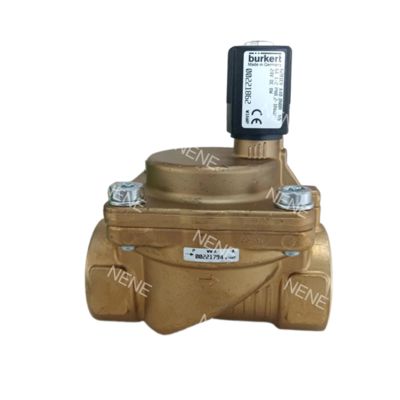 00221846 6281 G1/2 2/2 Normalement Fermé 13.0 Trou d'écoulement Joint NBR Corps de vanne en laiton AC220V 8W 0.2-16bar -10~+80 ℃ Electrovanne BURKERT