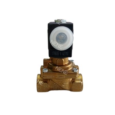 Ventilateur électromagnétique Burkert 00221857 6281 Type G1 2/2 Normalement fermé 25.0 Flow Hole NBR Corps de soupape en laiton scellé AC24V 8W