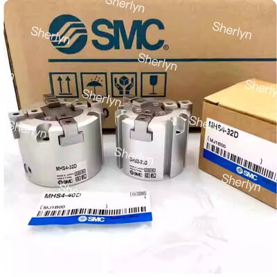 Cylindre à griffe à doigts de la série MHS2 type SMC Grippe à air/deux doigts type MHS2-63D