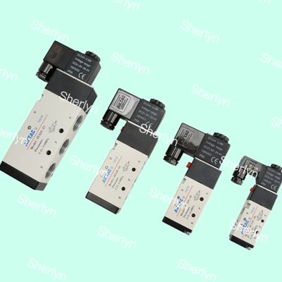 AIRTAC Valve Inverseur 4V110-06 AC220V Électrovanne à deux positions cinq voies