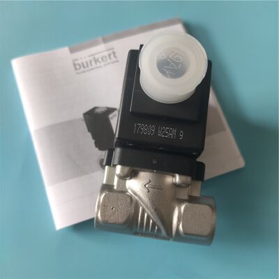 6213 Type G3/8 2/2 Normalement Fermé 00221758 00221759 00221761 Acier Inoxydable Burkert