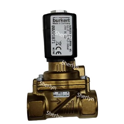 Burkert 00322514 G3/8 Type 6281 Électrovanne  Deux positions, deux voies  DC24V  Vanne pour l'eau