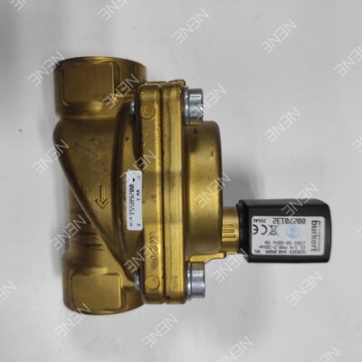 Ventilateur solénoïde à grande ouverture 20.0 BURKERT Type 6281 00221877 G3/4 2/2 Corps en laiton normalement fermé FKM Sceau DC24V 8W 0,2-16bar 0 à +120°C