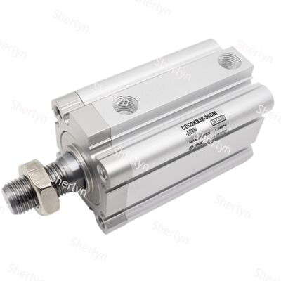 SMC Petit cylindre mince pneumatique CDQ2B12-10D Cylindre compact à 12 trous