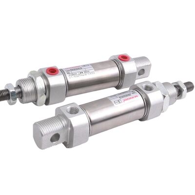 RM/28012/160 Cylindre compact robuste Ø12mm Course 160mm Roundline IMI NORGREN Compatible avec interrupteur Reed