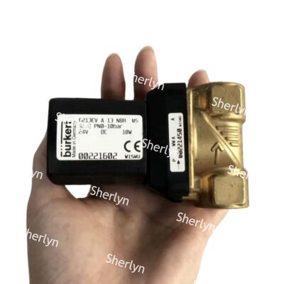 Valve électromagnétique Burkert 00221936 6281 Type G3/4 NBR Corps de soupape en laiton scellé