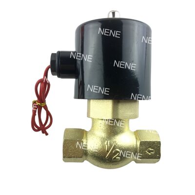 US-10 UNID soupape électromagnétique pneumatique 3/8" NPT 2/2 voie normalement fermée (N.C.)