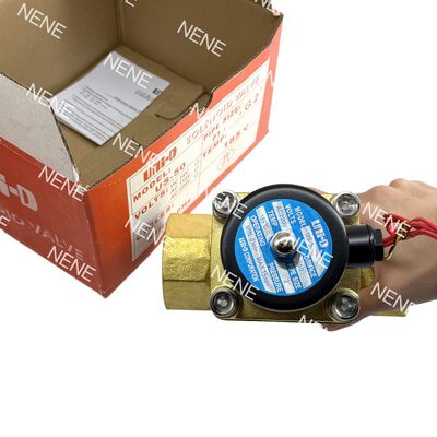 US-50 UNID soupape électromagnétique pneumatique en laiton 2" ORIFICE 50 mm 2 pouces