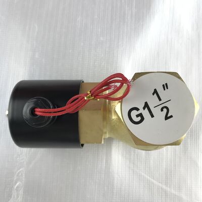 Résistant aux températures élevées US-40 (1,5 pouce) AC220 TXPC Tout cuivre à vapeur Soulevére solénoïde de contrôle de soupape électrique soupape d'eau