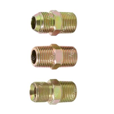 Joints d'union à bouche plate de 1/8" à 3/8" de joints de connexion de tuyauterie réducteurs de différentes tailles aux deux extrémités