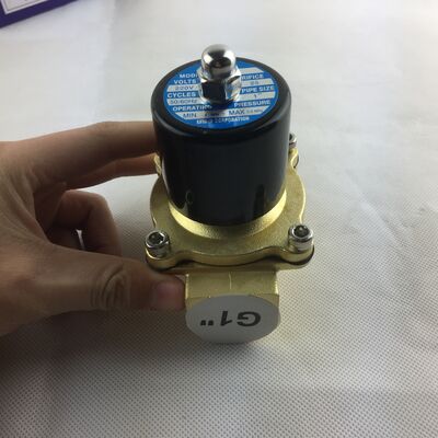 Ventilateur électromagnétique Ventilateur d'eau UW-15 Corps en cuivre Ventilateur d'air normalement fermé à double sens