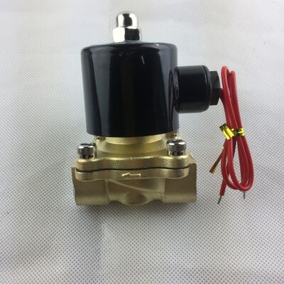UW-25 Corps en cuivre, soupape d'air normalement fermée, soupape électromagnétique bidirectionnelle, soupape d'eau, soupape magnétique