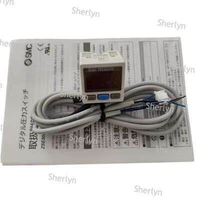 Long Lead NPN Pressure Switch For Long-distance Installation Of Large Equipment SMC ISE30A-01-N-ML R1/8 Interface