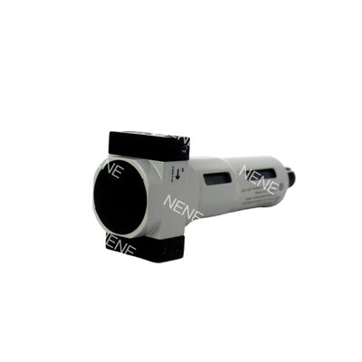159612 Festo LF-1/8-D-MINI Filtre à air comprimé Boîtier en alliage de zinc Bol en métal Grille Filtre fritté Orifice G1/8 0,5-12 bar 40 µm Purge manuelle