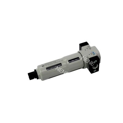 159612 Festo LF-1/8-D-MINI Filtre à air comprimé Boîtier en alliage de zinc Bol en métal Grille Filtre fritté Orifice G1/8 0,5-12 bar 40 µm Purge manuelle