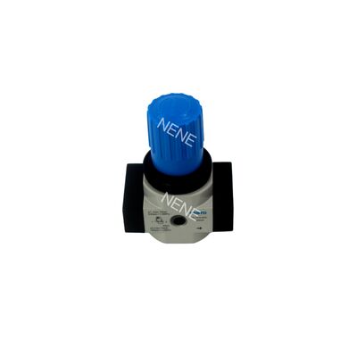 Régulateur de pression Festo LR-1/8-D-MINI-MPA 8002274 en alliage de zinc avec manomètre MPA 0,5-12 bar G1/8 800L/min Régulateur de pression miniature à membrane à action directe