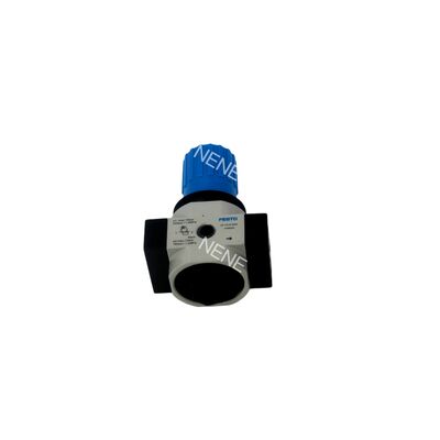 LR-3/8-D-MINI Festo 162580 Avec manomètre 0,5-12 bar Régulateur de pression en alliage de zinc G3/8 1700L/min Bouton rotatif verrouillable à action directe à membrane