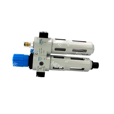 Festo FRC-3/8-D-MINI 162734 Zinc Alloy FRL Unité G3/8 40μm Drainage manuel de 0,5 à 12 bar avec manomètre