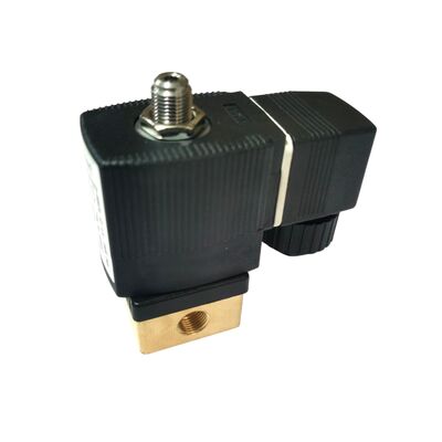 2/2 NC électrovanne à action directe 00125304, orifice G1/4 pouce, orifice de débit 3.0, vanne en laiton étanche FKM, alimentation industrielle 220V AC, pression de service 10bar