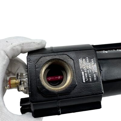 Unité de brouillard d'huile pour conduite d'air industrielle L74C-4GP-ETN, conception modulaire Norgren avec indicateur de niveau d'huile visible