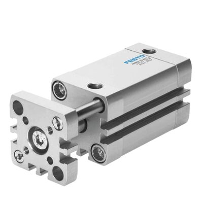 Cylindre à double action compact à 30 mm de course Festo ADNGF-12-30-P-A, 12 mm avec barre de guidage 554210