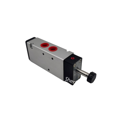 NORGREN V62C517A-A213J · 5/2 Solénoïde unique · Port G3/8 · 2600L/min · 24V CC · 2W Faible puissance · Bloqué par poussée · Aluminium