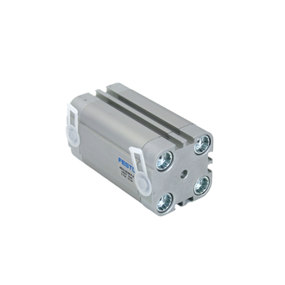 Cyclisme rapide M5 Port fil externe 25 mm Forage 15 mm Traitement FESTO ADVU-25-15-A-P-A 156610 Cylindre à tiges pneumatiques double action avec anneau magnétique ISO 6432 pour arrêt de chaîne de montage