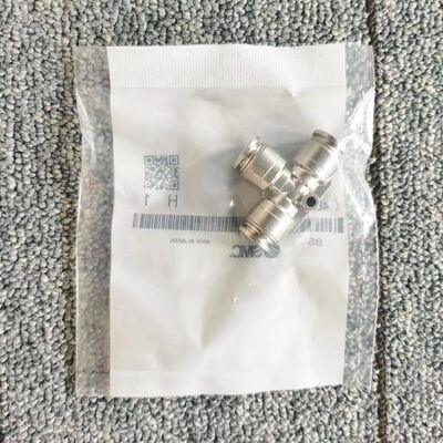 SMC Corporation KQG2T08-00 Montage à une touche, taille du tube de 8 mm, carrosserie en acier inoxydable série KQG2 SUS316, joint en caoutchouc fluoré FKM, montage sans graisse