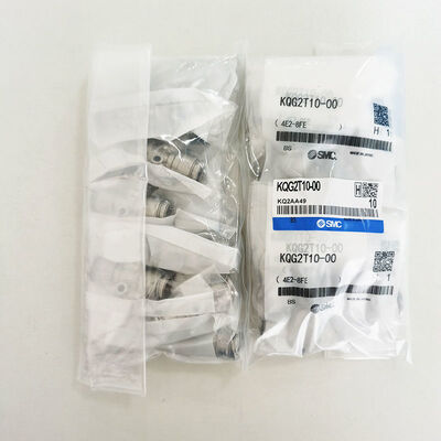 KQG2T10-00 10 mm T-type raccord à une touche、SMC SUS316 connecteur pneumatique T connecteur de branche T、splitter à trois voies de diamètre égal