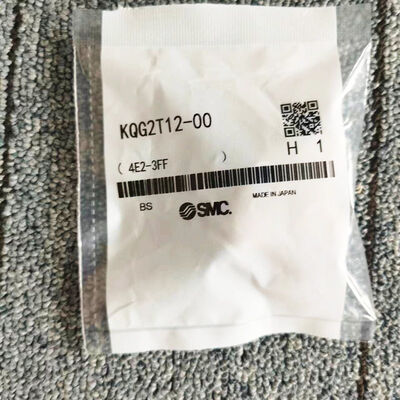 SMC Pneumatique fileté Tee raccord KQG2T12-00 raccord sans graisse、résistant à la corrosion、conception compacte et légère tube-à-tube union tee push-in connexion rapide