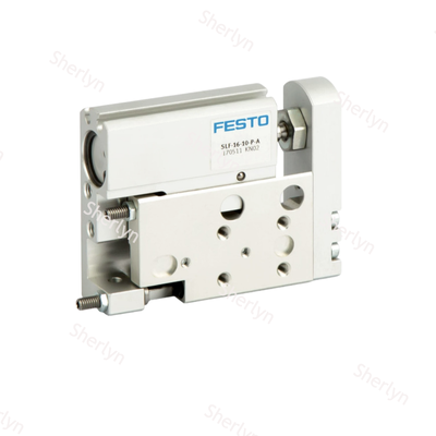 Actuateur coulissant à longue traction réciproque stable FESTO SLF-10-40-P-A 170509 10×40 mm Composant pneumatique plat en aluminium pour équipement de transfert de carte de PCB
