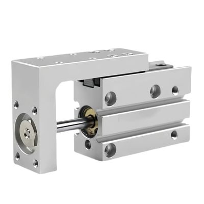Actuateur pneumatique linéaire à double action avec coussin élastique FESTO SLS Série Mini cylindre à glissière SLS-6-30-P-A #170490 6 mm de forage 30 mm de course Guide de cage à billes de haute précision