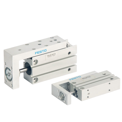 SLS-10-15-P-A, 170493 Festo cylindre, 10 mm de trou 15 mm de course cylindre de glissement, cylindre à cage à billes guidée, double action mini-glissement, automatisation actionneur pneumatique