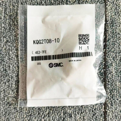 KQG2T10-12 KQG2T12-16 SMC T-shirt en acier inoxydable, connecteur pneumatique à prise rapide en acier inoxydable