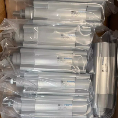 FESTO DNC32-200-PPV-A 163312 Cylindre pneumatique à double action 32 mm perforé avec coussin d'air PPV réglable indépendamment